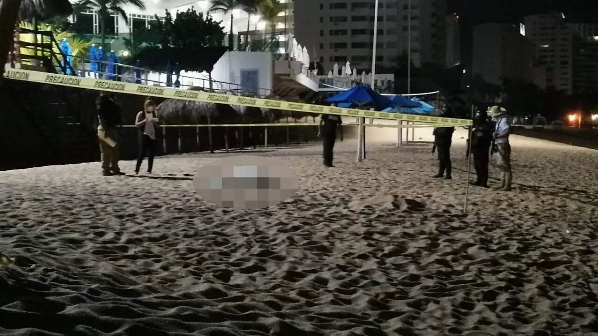 asesinado playa